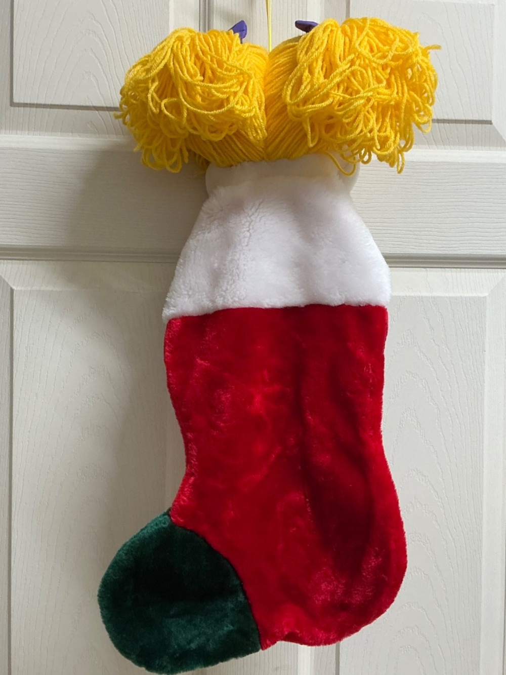Rugrats Angelica Plush Christmas Stocking 1998 - Picture 7 of 9